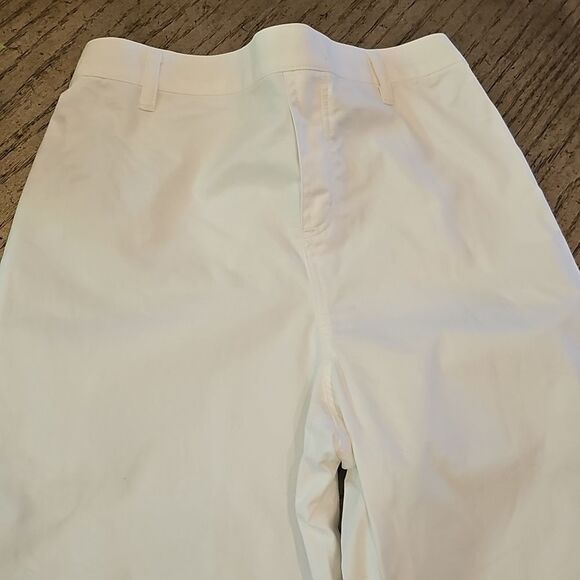 White Wide-Leg Trouser Size 7/8 - Picture 2 of 12